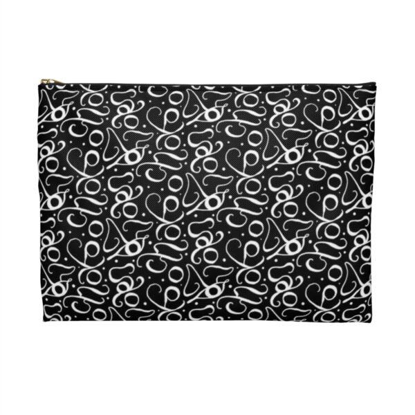 Space Time Love Glyphs Accessory Pouch , - Image 14