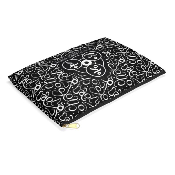 Space Time Love Glyphs Accessory Pouch , - Image 15