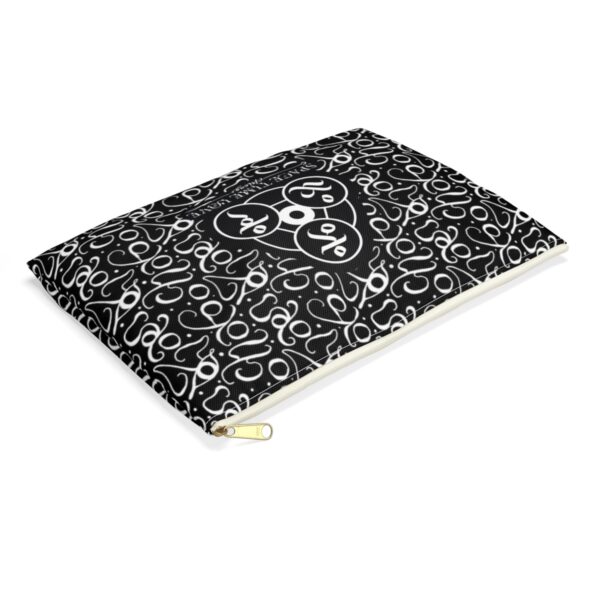 Space Time Love Glyphs Accessory Pouch , - Image 3