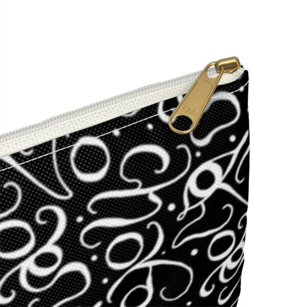 Space Time Love Glyphs Accessory Pouch , - Image 4