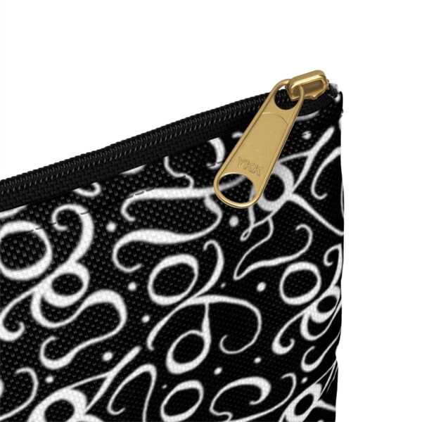 Space Time Love Glyphs Accessory Pouch , - Image 8