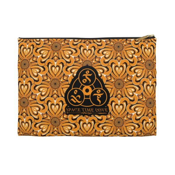 Space Time Love- Honey Flower Field/  Accessory pouch - Image 5