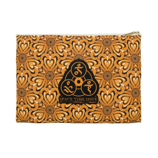 Space Time Love- Honey Flower Field/  Accessory pouch