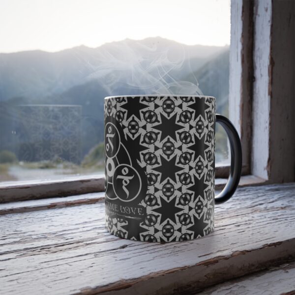 Space Time Love/ Chi -Eye / Color Morphing Mug, 11oz - Image 7