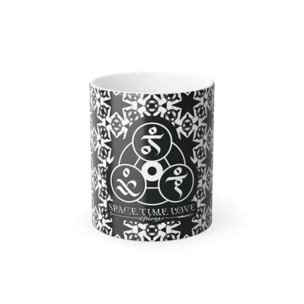 Space Time Love/ Chi -Eye / Color Morphing Mug, 11oz