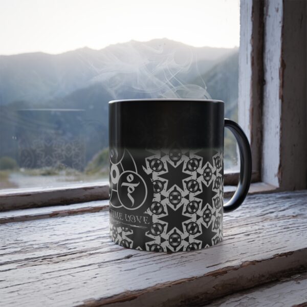 Space Time Love/ Chi -Eye / Color Morphing Mug, 11oz - Image 8